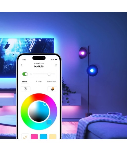 Nanoleaf Essentials Matter لمبة ذكية E27 - 800 لومن - أبيض - 2700K-6500K - 220V/240V - قطعة واحدة