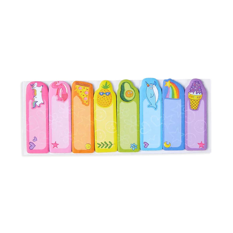 Ooly Note Pals Sticky Tabs: Cute Doodle World 1 Pack