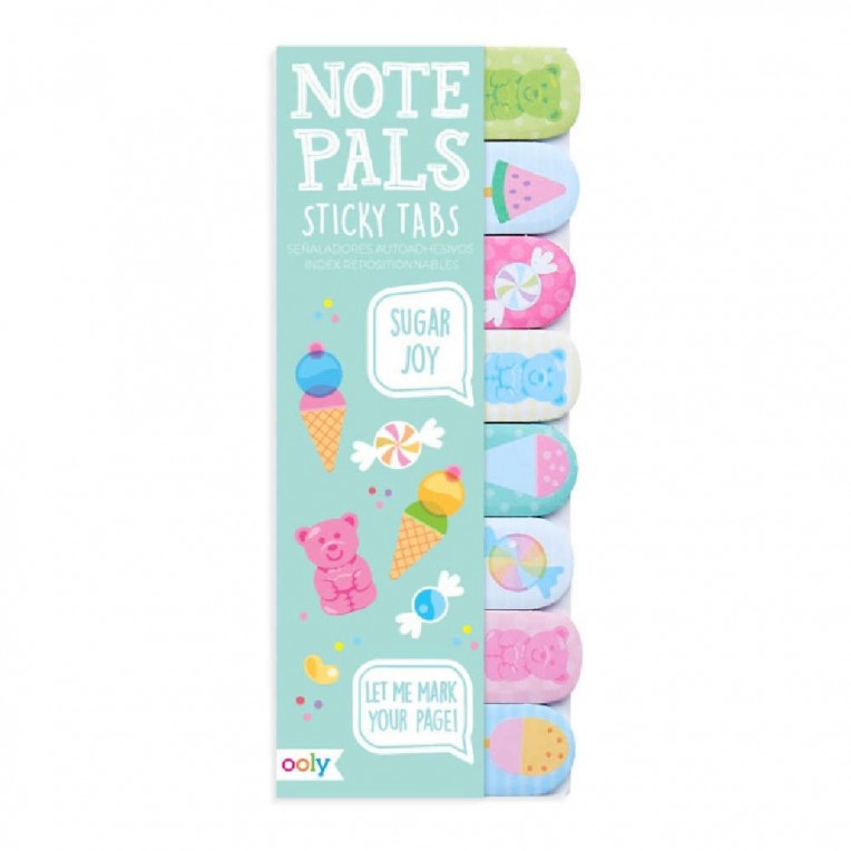 Ooly Note Pals Sticky Tabs: Sugar Joy 1 Pack