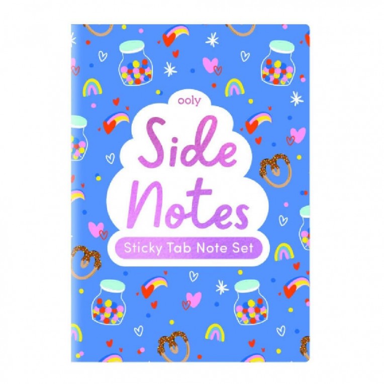 Ooly Side Notes Sticky Tab Notes Set Happy Day