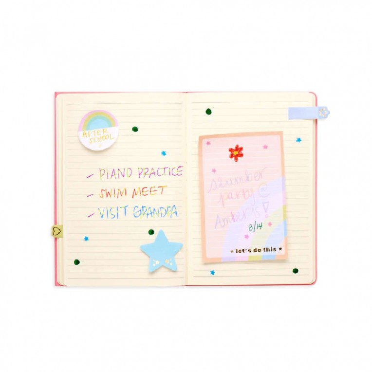 Ooly Side Notes Sticky Tab Notes Set Pastel Rainbows