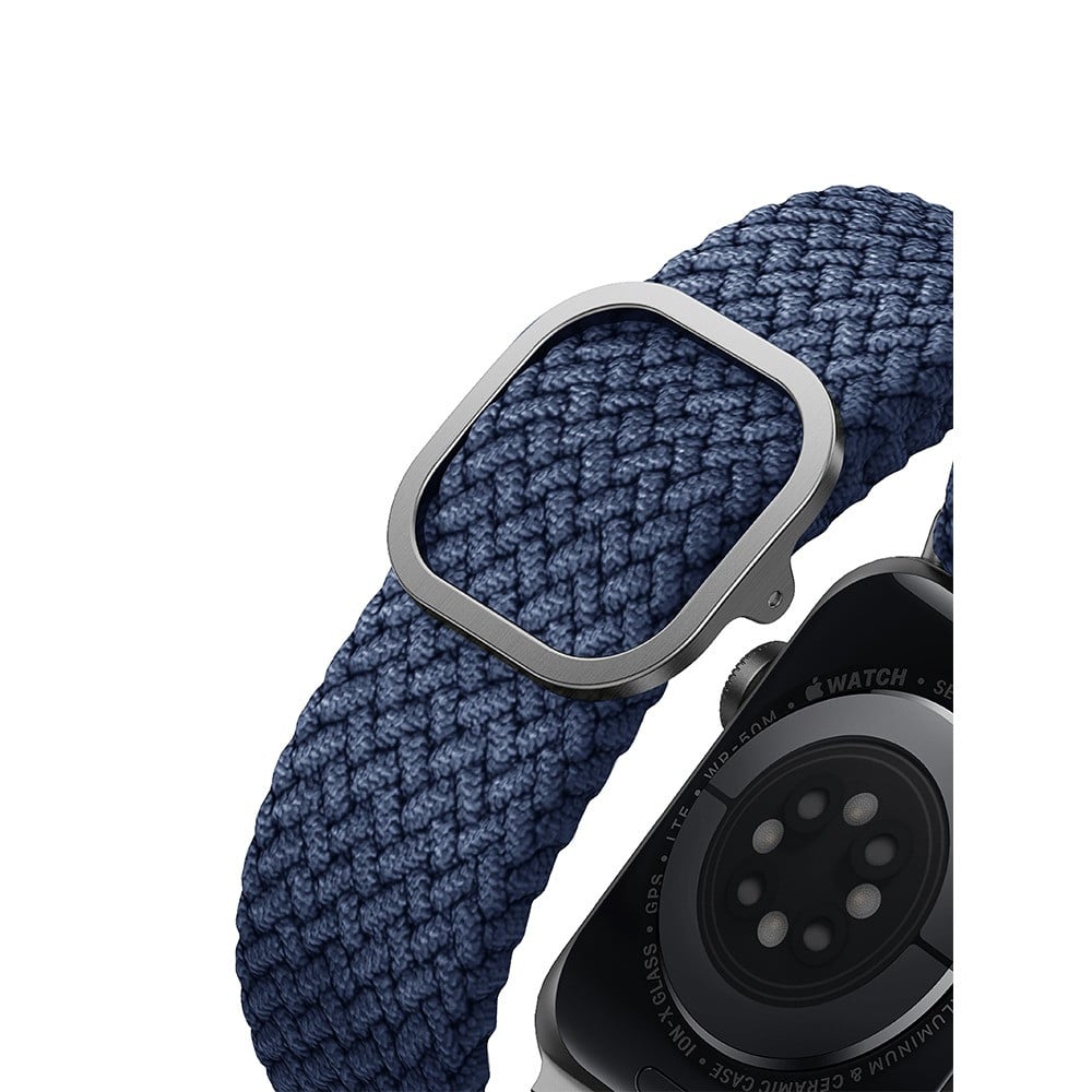 UNIQ ASPEN BRAIDED APPLE WATCH STRAP 41/40/38MM - OXFORD BLUE