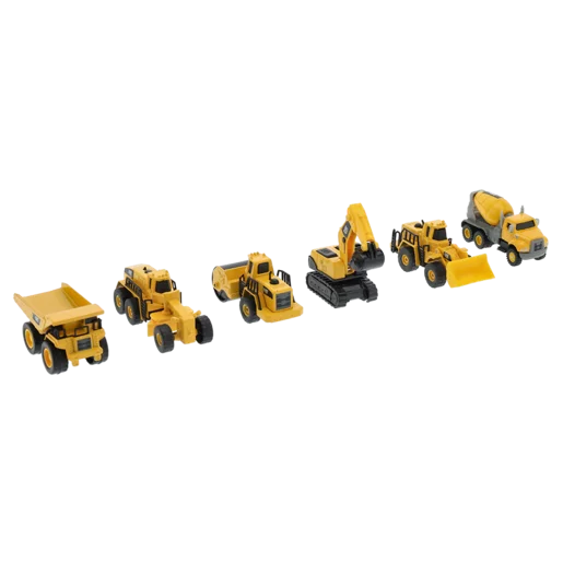 Cat Die Cast Metal Single 4Inc 6Asst