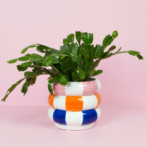 Balvi Plant Pot Floats Multicolor Ceramic 14.5 Cm