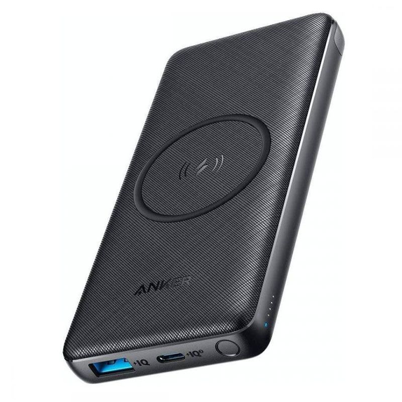 باور بانك أنكر لاسلكي PowerCore III Sense سعة 10000mAh - أسود