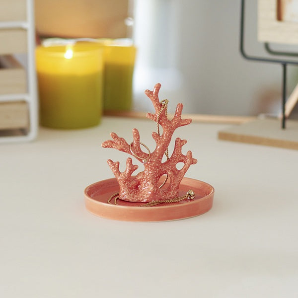 Balvi Ring Holder Arrecife Coral Porcelain