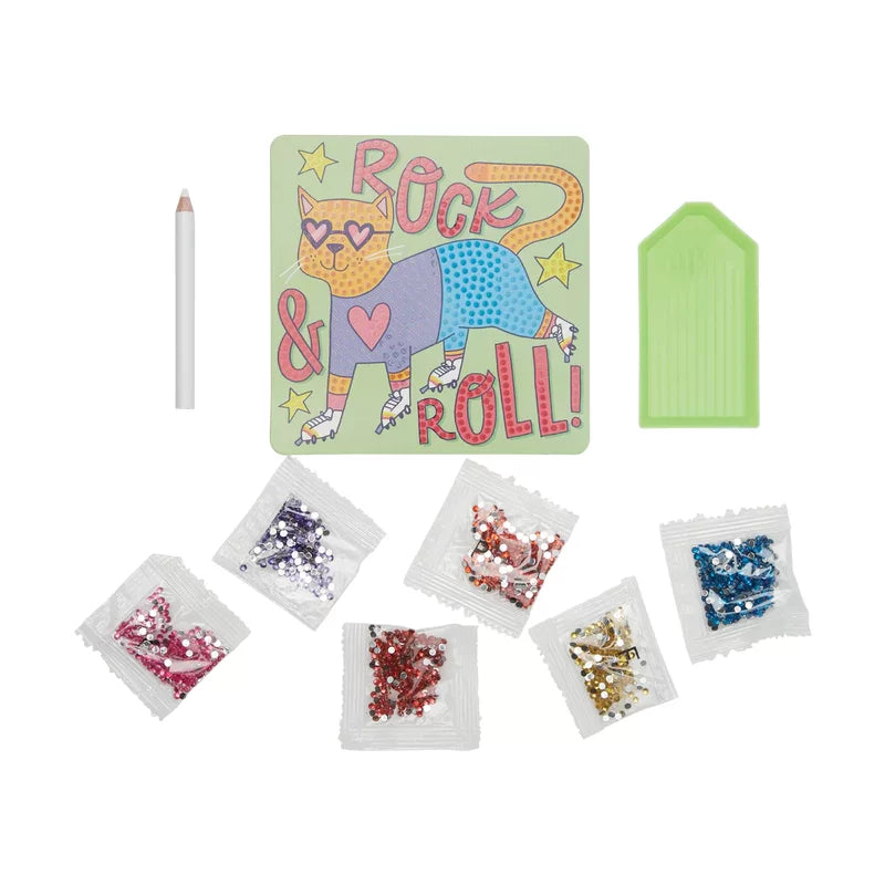 Ooly Razzle Dazzle D.I.Y. Mini Gem Art Kit: Rolling Rocker