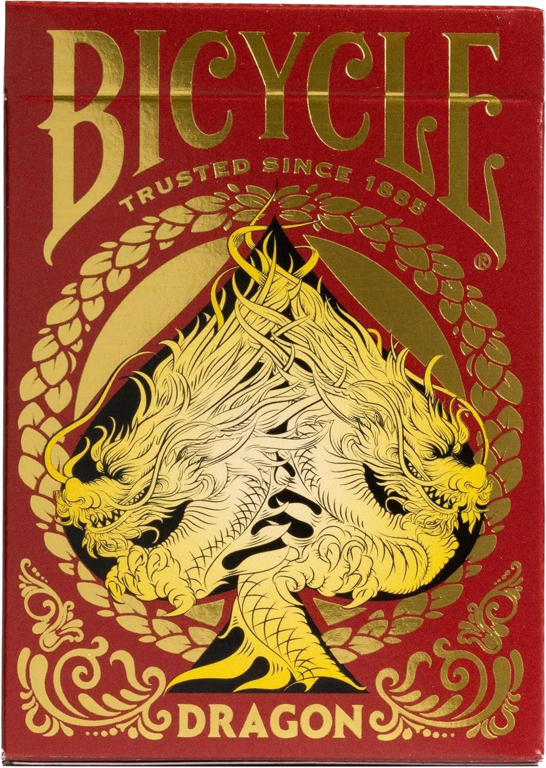 Playing Cards: Bicycle - Dragon Red