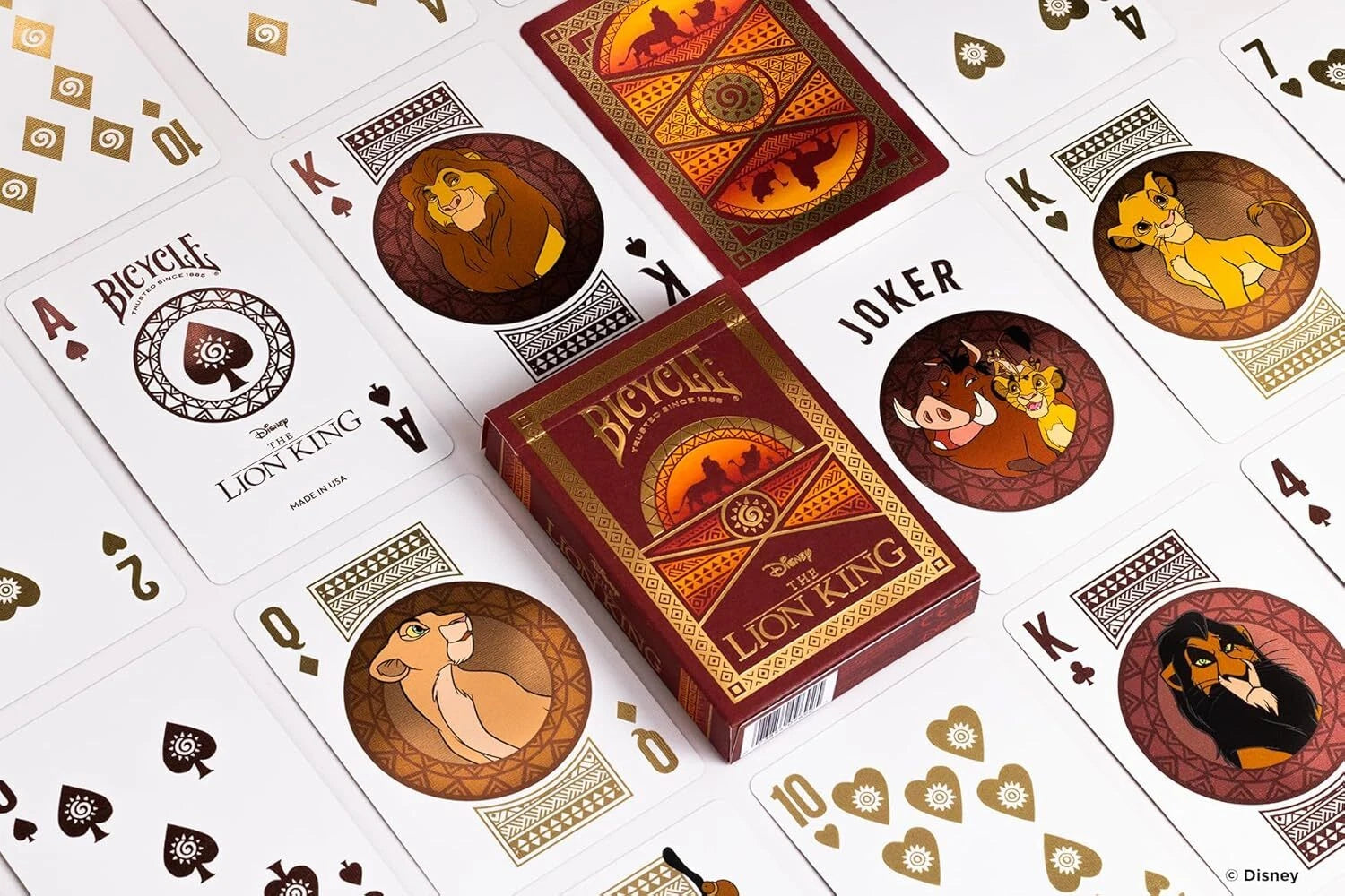 Playing Cards: Bicycle - Disney - Lion King