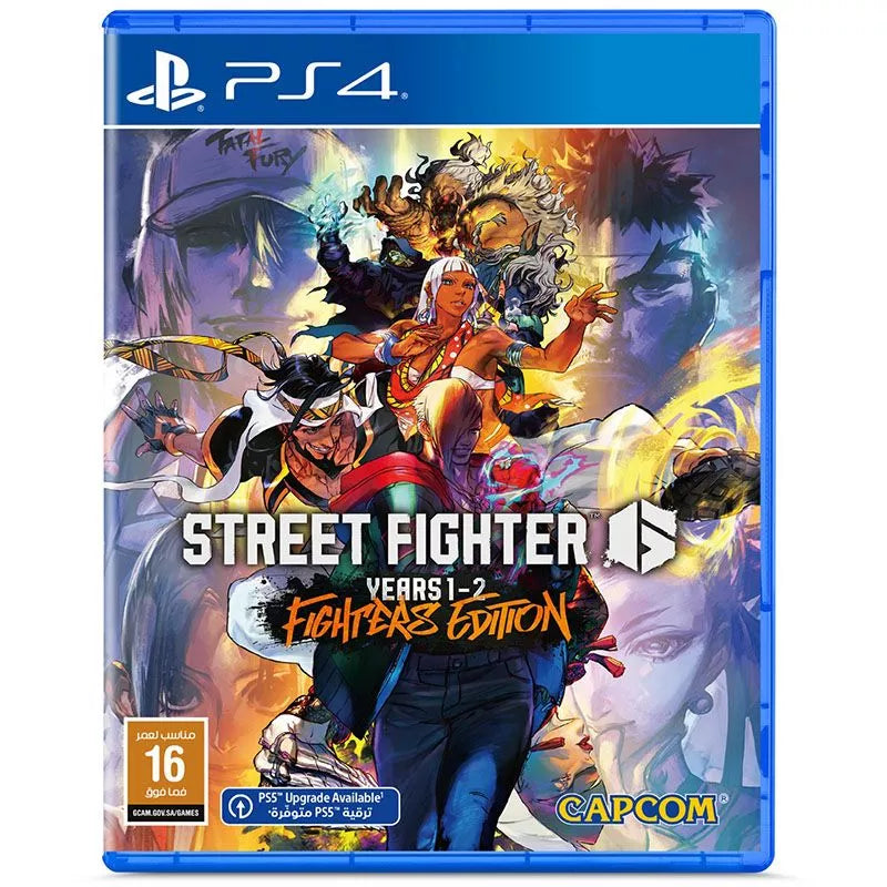 PS4 Street Fighter 6 Years 1-2 Fighters Edition