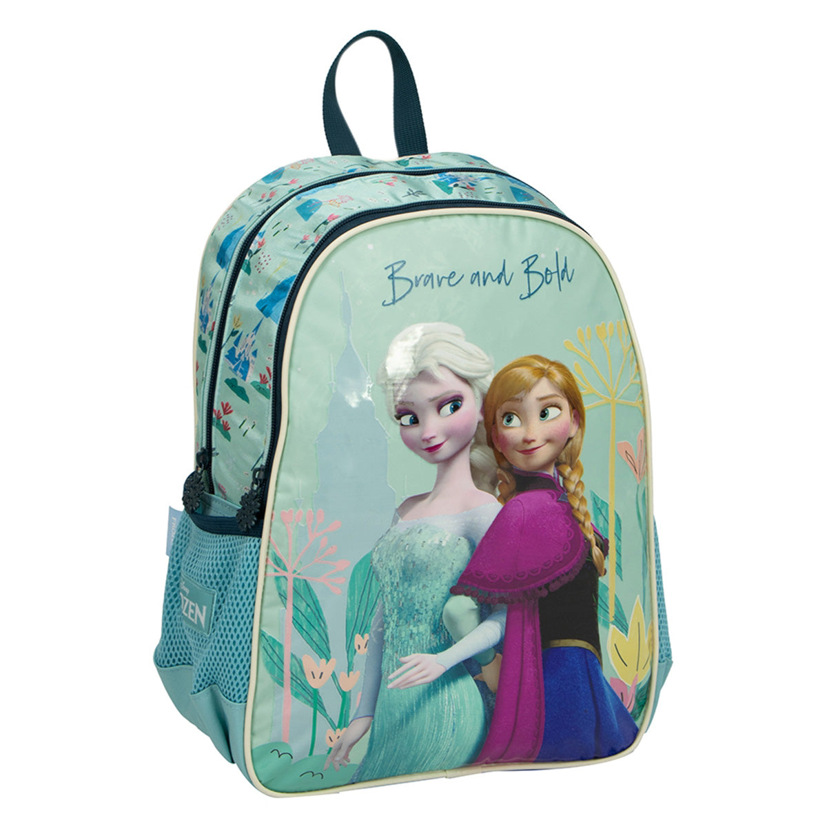 Frozen  14.3"  Backpack With 2 Compartments & 2 Side Pockets