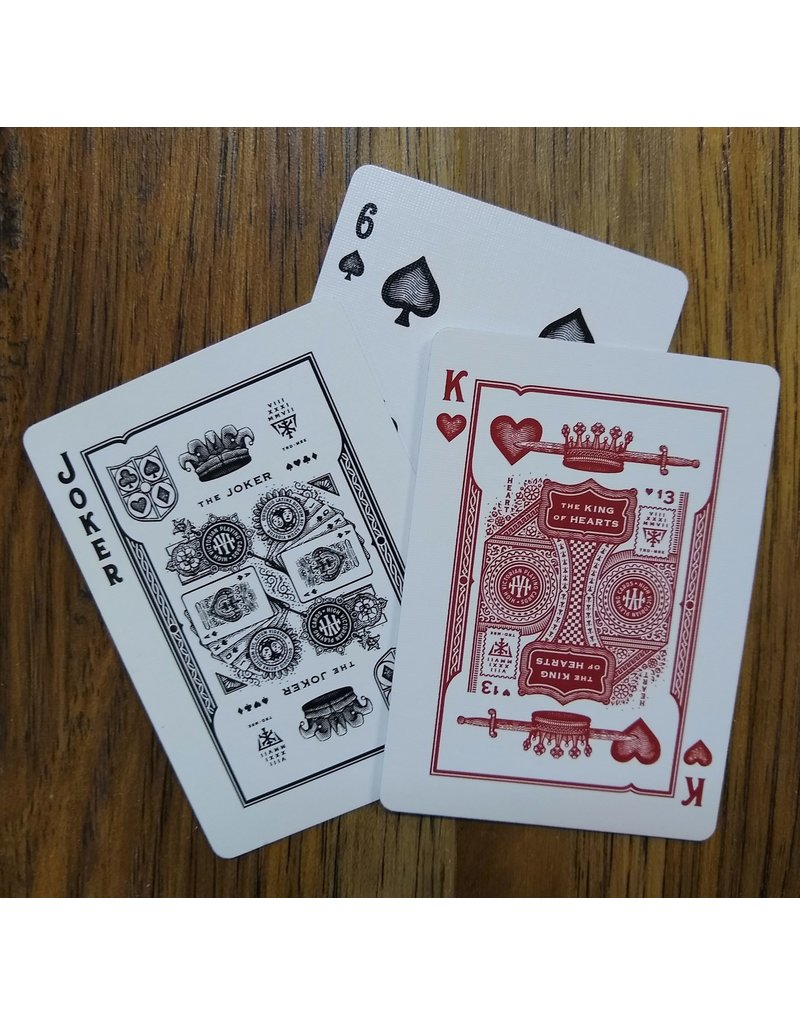 Theory11 Playing Cards High Victorian Red