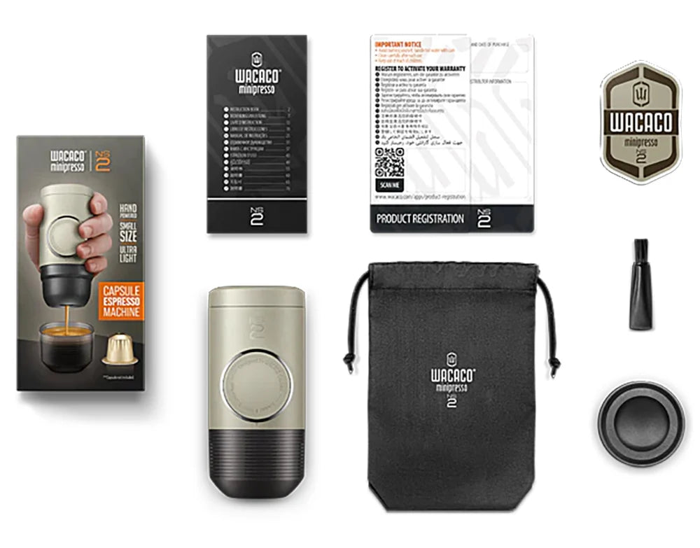 WACACO MINIPRESSO NS2 CAPSULES GREY OLIVE