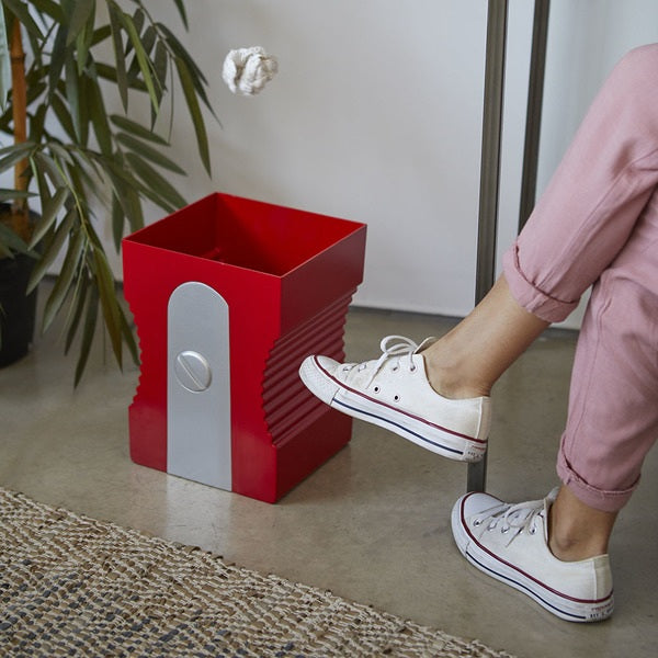 Balvi Wastebasket Sharpener Red Plastic
