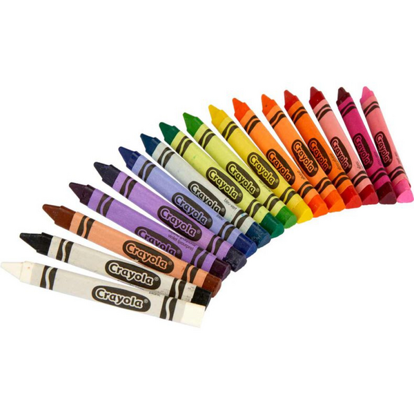 Crayola 16-Piece Anti-Roll Triangular Crayon Set