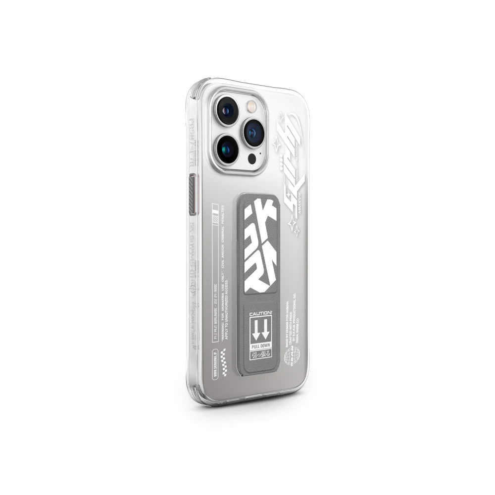Skinarma iPhone 15 Pro Cosmo Case Gray